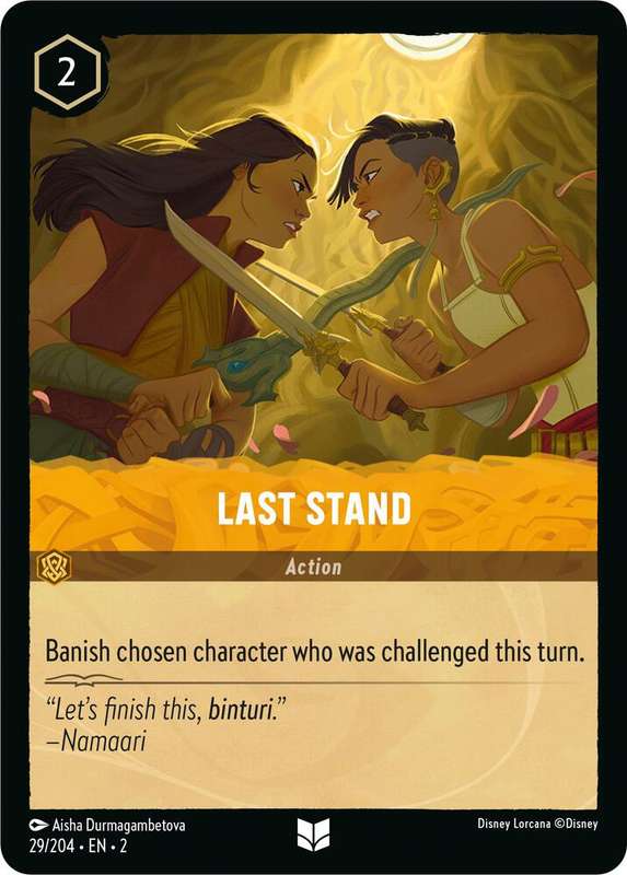 Disney Lorcana Trading Card Game - Last Stand - Rise of the Floodborn (2)