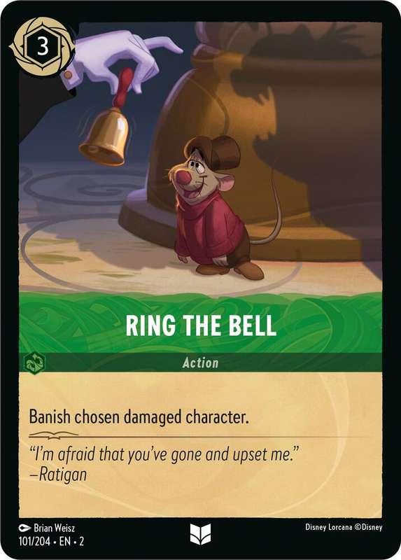 Disney Lorcana Trading Card Game - Ring the Bell - Rise of the Floodborn (2)