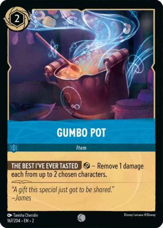 Disney Lorcana Trading Card Game - Gumbo Pot - Rise of the Floodborn (2)