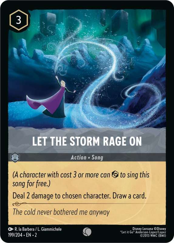Disney Lorcana Trading Card Game - Let the Storm Rage On - Rise of the Floodborn (2)