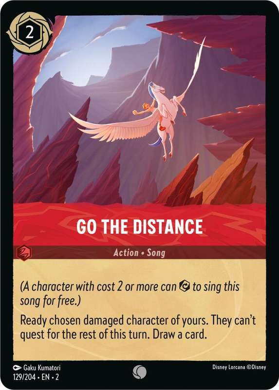 Disney Lorcana Trading Card Game - Go the Distance - Rise of the Floodborn (2)