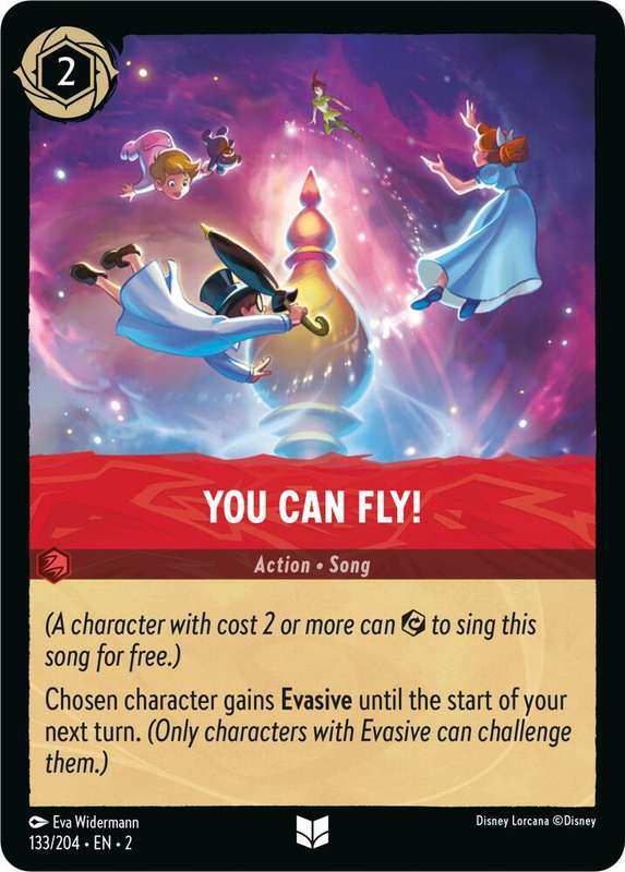 Disney Lorcana Trading Card Game - You Can Fly! - Rise of the Floodborn (2)