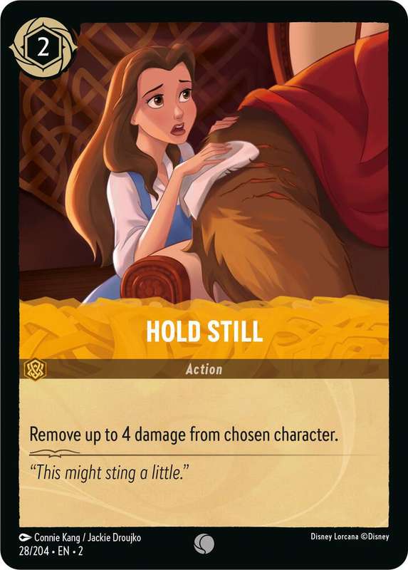 Disney Lorcana Trading Card Game - Hold Still - Rise of the Floodborn (2)