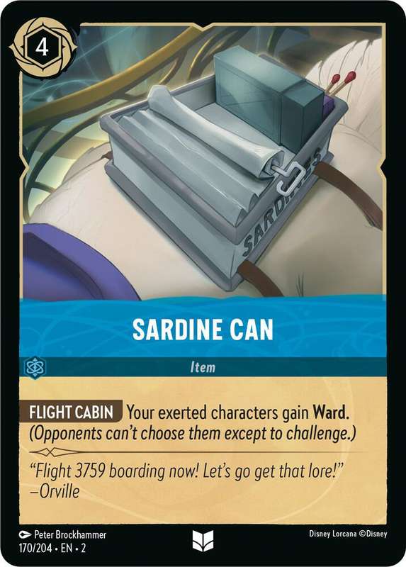 Disney Lorcana Trading Card Game - Sardine Can - Rise of the Floodborn (2)