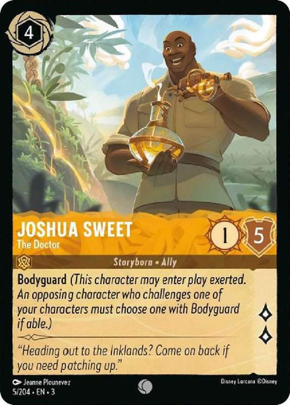 Disney Lorcana Trading Card Game - Joshua Sweet - The Doctor - Into the Inklands (3)