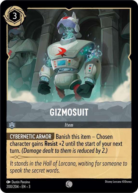 Disney Lorcana Trading Card Game - Gizmosuit - Into the Inklands (3)
