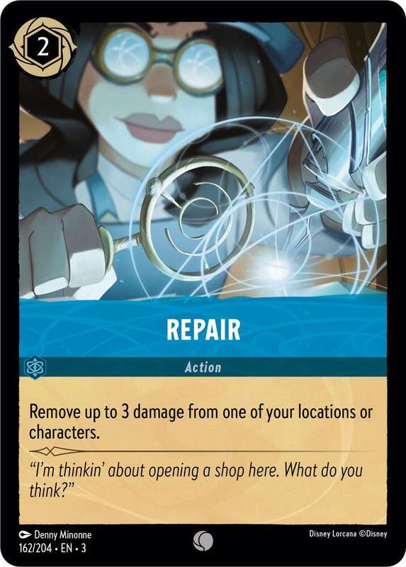 Disney Lorcana Trading Card Game - Repair - Into the Inklands (3)