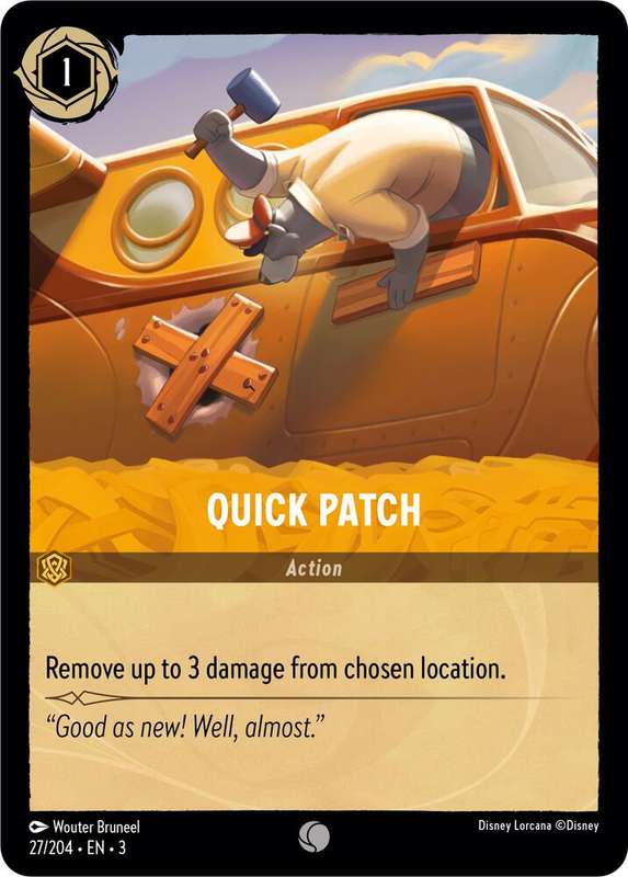 Disney Lorcana Trading Card Game - Quick Patch - Into the Inklands (3)