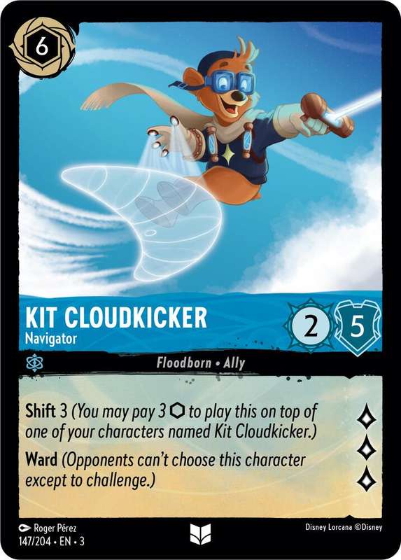 Disney Lorcana Trading Card Game - Kit Cloudkicker - Navigator - Into the Inklands (3)