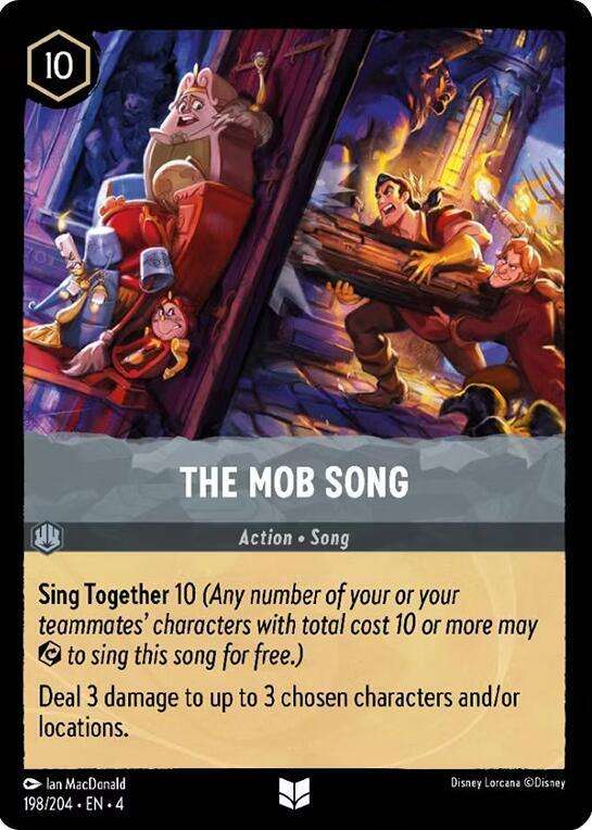 Disney Lorcana Trading Card Game - The Mob Song - Ursula's Return (4)