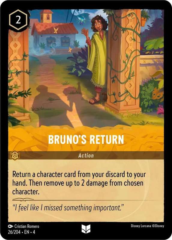 Disney Lorcana Trading Card Game - Bruno's Return - Ursula's Return (4)