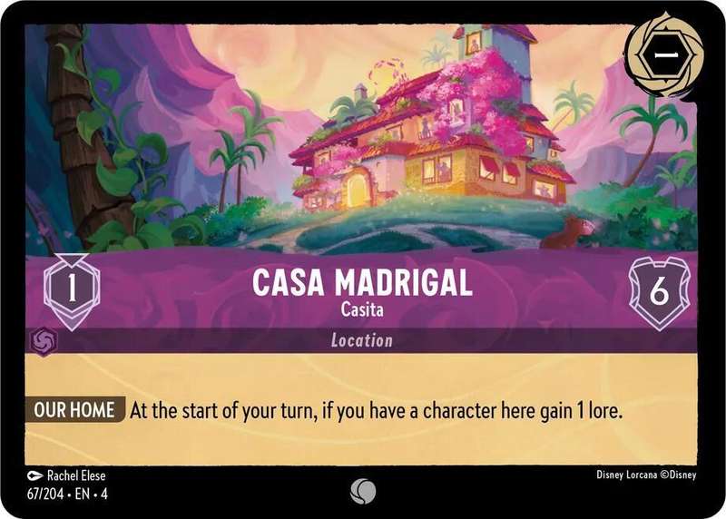 Disney Lorcana Trading Card Game - Casa Madrigal - Casita - Ursula's Return (4)