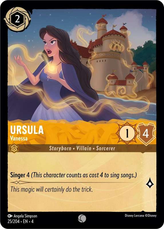 Disney Lorcana Trading Card Game - Ursula - Vanessa - Ursula's Return (4)