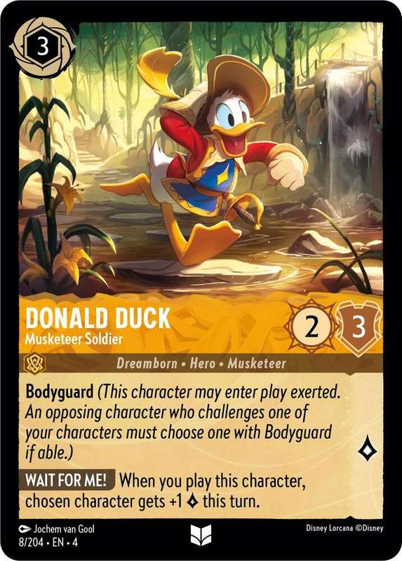 Disney Lorcana Trading Card Game - Donald Duck - Musketeer Soldier - Ursula's Return (4)