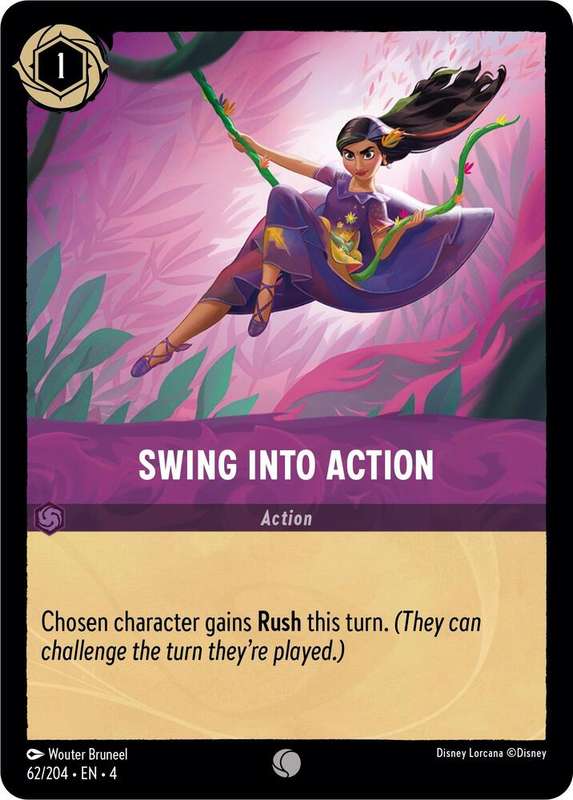Disney Lorcana Trading Card Game - Swing into Action - Ursula's Return (4)