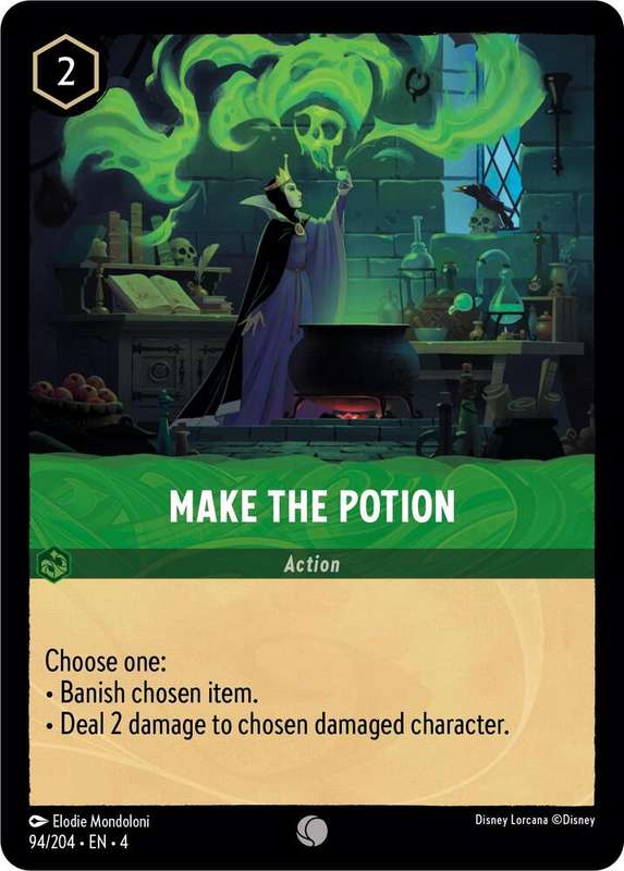 Disney Lorcana Trading Card Game - Make the Potion - Ursula's Return (4)