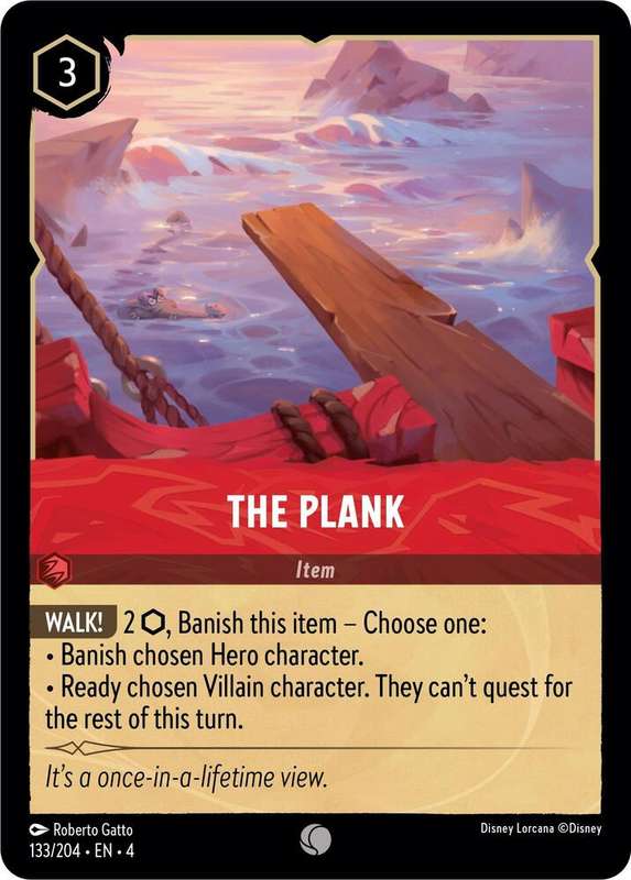 Disney Lorcana Trading Card Game - The Plank - Ursula's Return (4)