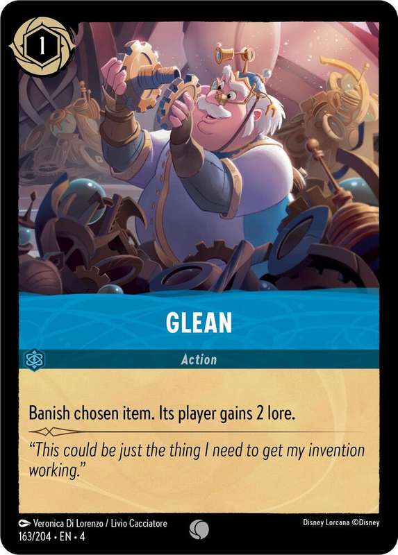 Disney Lorcana Trading Card Game -  Glean - Ursula's Return (4)
