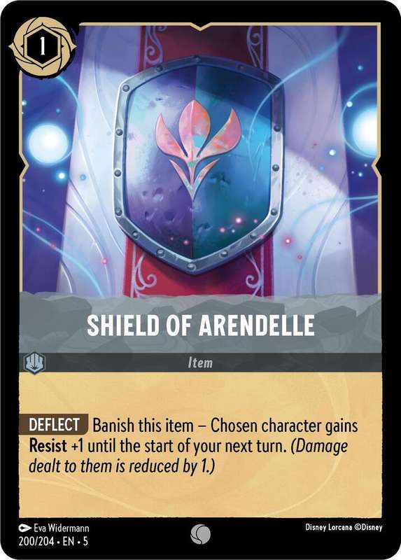 Disney Lorcana Trading Card Game - Shield of Arendelle - Shimmering Skies (5)