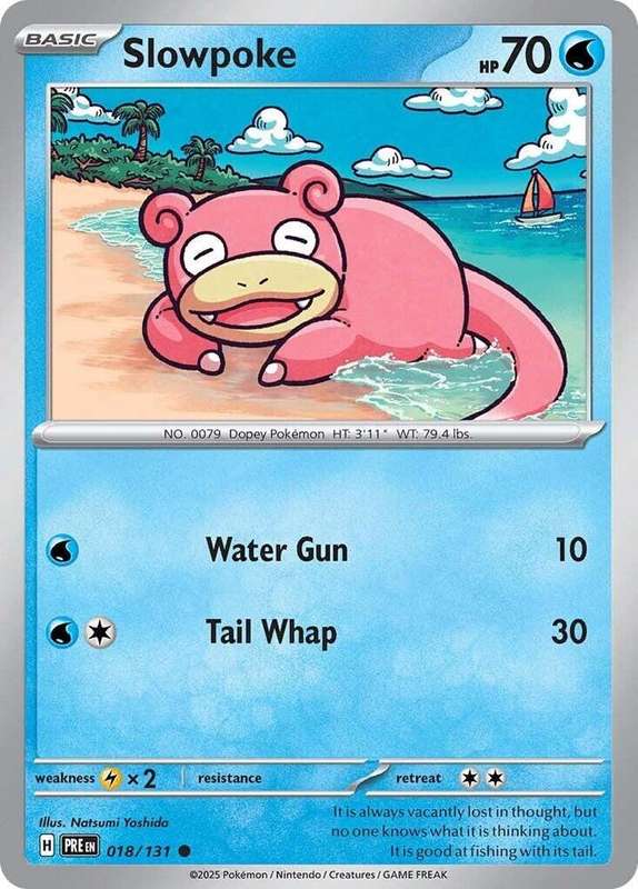 Pokemon Trading Card Game - Slowpoke - SV: Prismatic Evolutions