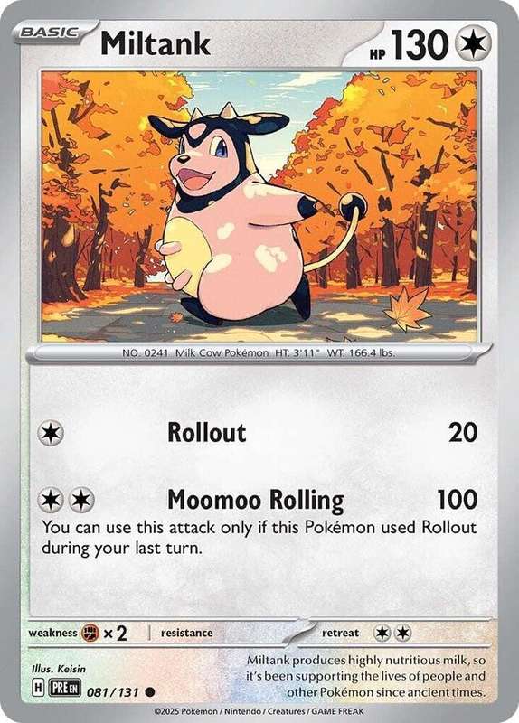 Pokemon Trading Card Game - Miltank - SV: Prismatic Evolutions