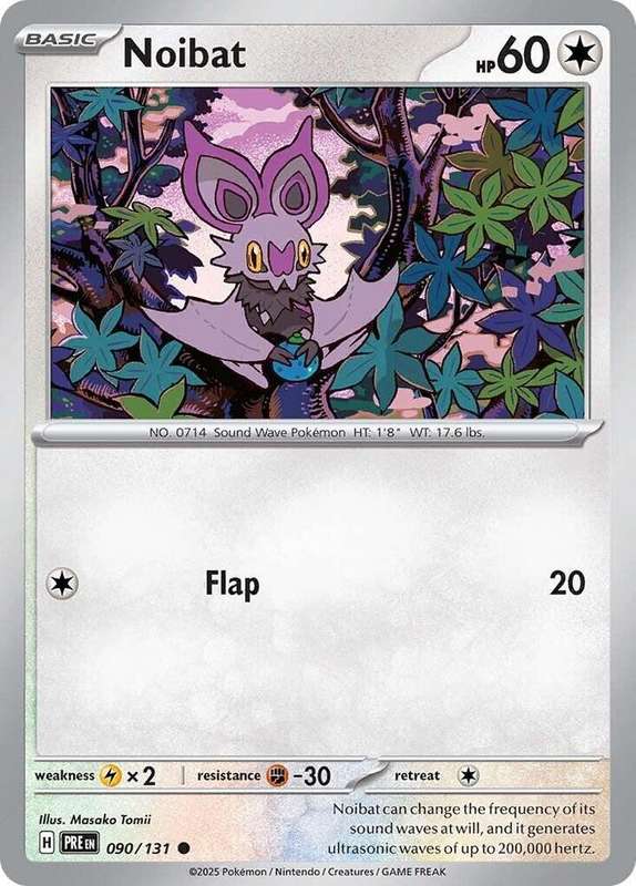 Pokemon Trading Card Game - Noibat - SV: Prismatic Evolutions