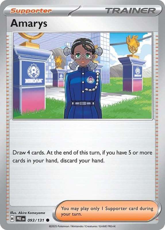 Pokemon Trading Card Game - Amarys - 093/131 - SV: Prismatic Evolutions