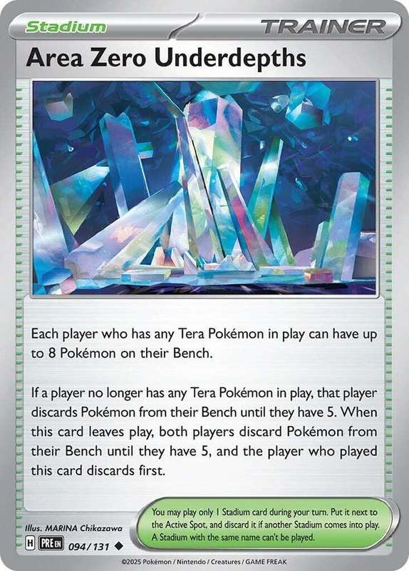 Pokemon Trading Card Game - Area Zero Underdepths - SV: Prismatic Evolutions 094/131 / Uncommon