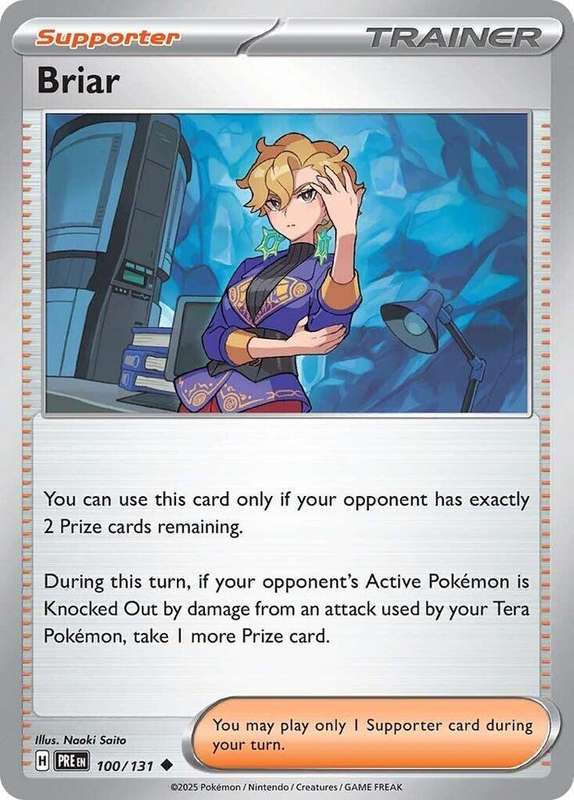 Pokemon Trading Card Game - Briar - SV: Prismatic Evolutions