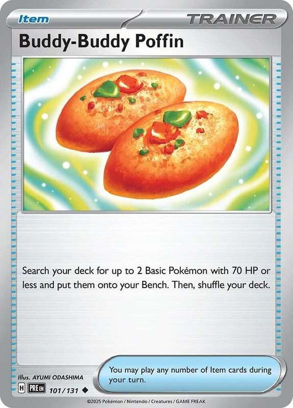Pokemon Trading Card Game - Buddy-Buddy Poffin - SV: Prismatic Evolutions