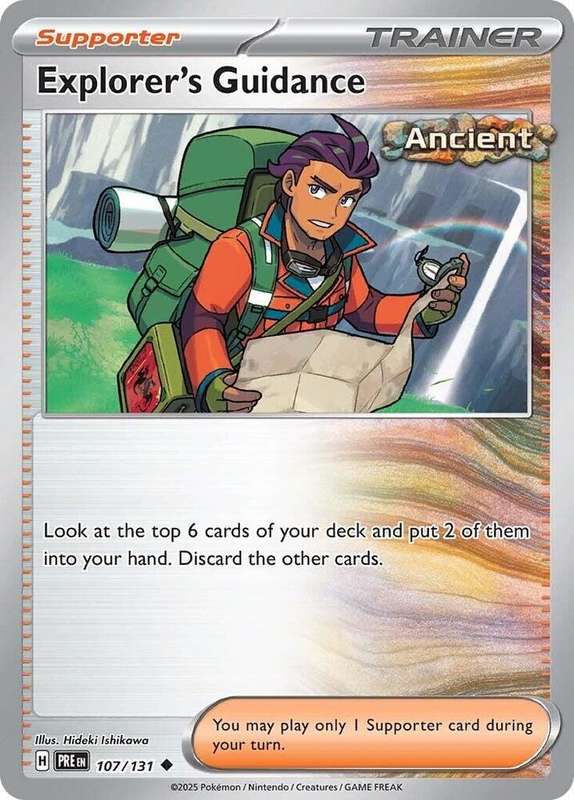 Pokemon Trading Card Game - Explorer's Guidance - SV: Prismatic Evolutions