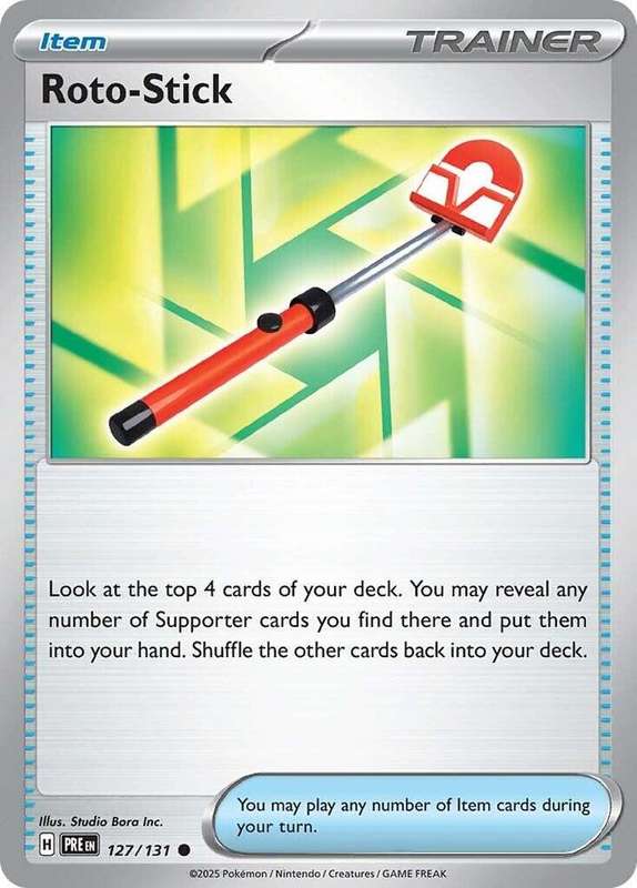 Pokemon Trading Card Game - Roto-Stick - SV: Prismatic Evolutions