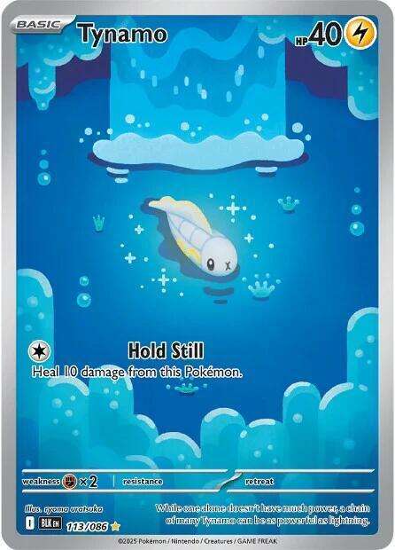 Pokemon Trading Card Game - Tynamo - 113/086 - SV: Black Bolt