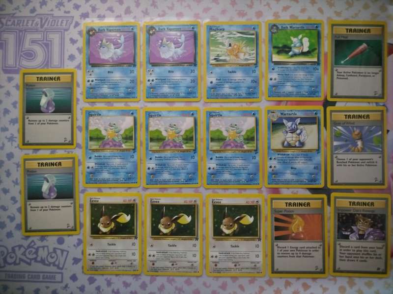 Pokemon Trading Card Game - Team Rocket Theme Deck - "Devastation" Vintage