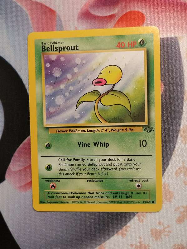 Pokemon Trading Card Game - Bellsprout #49 Pokemon Jungle (2)