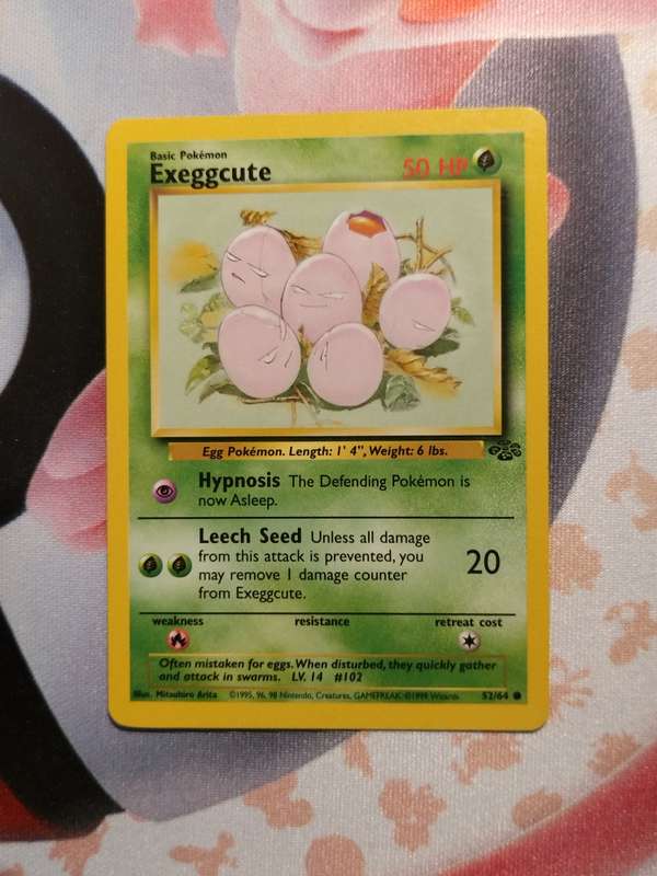 Pokemon Trading Card Game - Exeggcute #52 Pokemon Jungle (7)