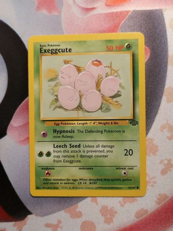 Pokemon Trading Card Game - Exeggcute #52 Pokemon Jungle (3)