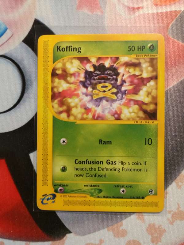 Pokemon Trading Card Game - Koffing #114 Pokemon Expedition