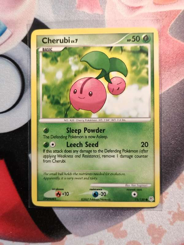Pokemon Trading Card Game - Cherubi #75 Pokemon Diamond & Pearl