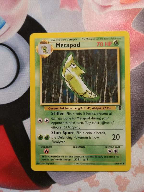 Pokemon Trading Card Game - Metapod #54 Pokemon Legendary Collection