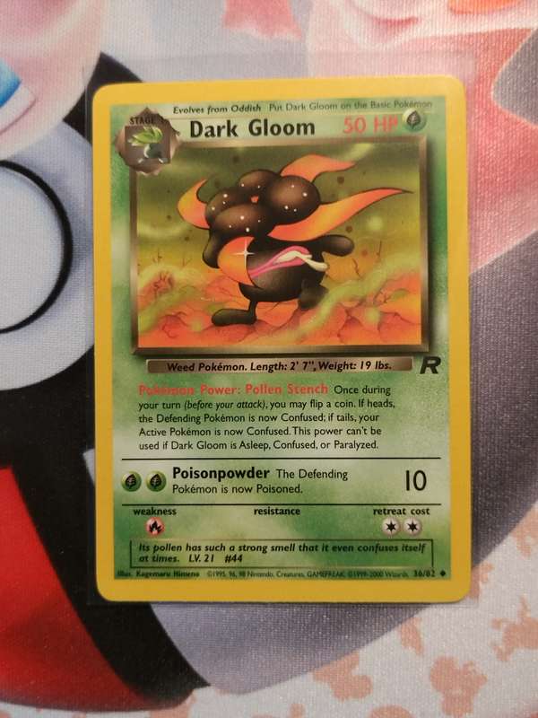 Pokemon Trading Card Game - Dark Gloom #36 Pokemon Team Rocket 6