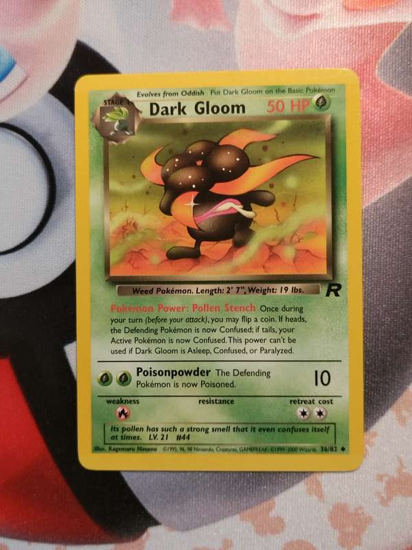Pokemon Trading Card Game - Dark Gloom #36 Pokemon Team Rocket 5