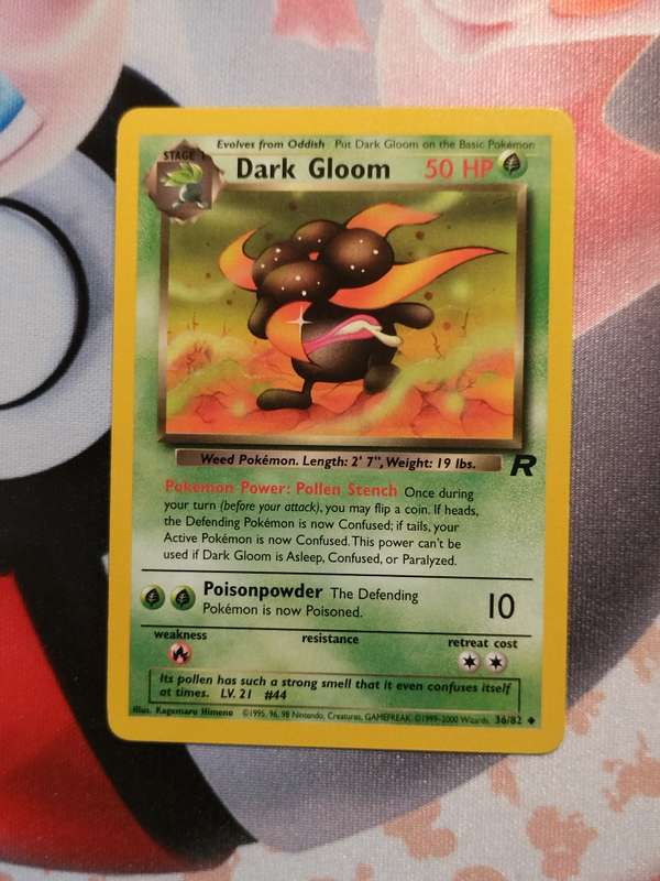 Pokemon Trading Card Game - Dark Gloom #36 Pokemon Team Rocket 3