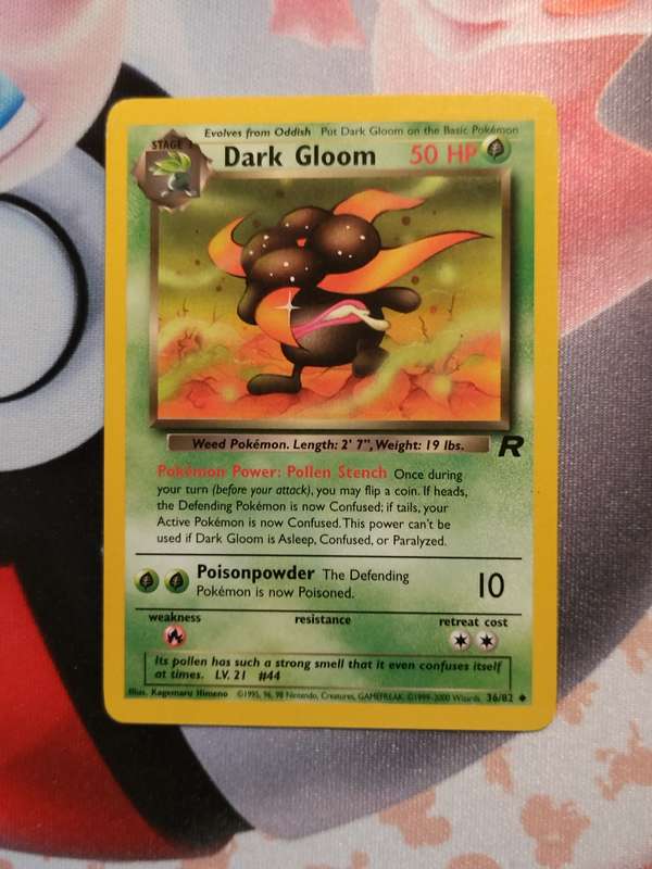 Pokemon Trading Card Game - Dark Gloom #36 Pokemon Team Rocket 1