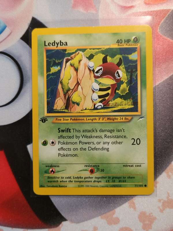 Pokemon Trading Card Game - Ledyba [1st Edition] #71 Pokemon Neo Destiny