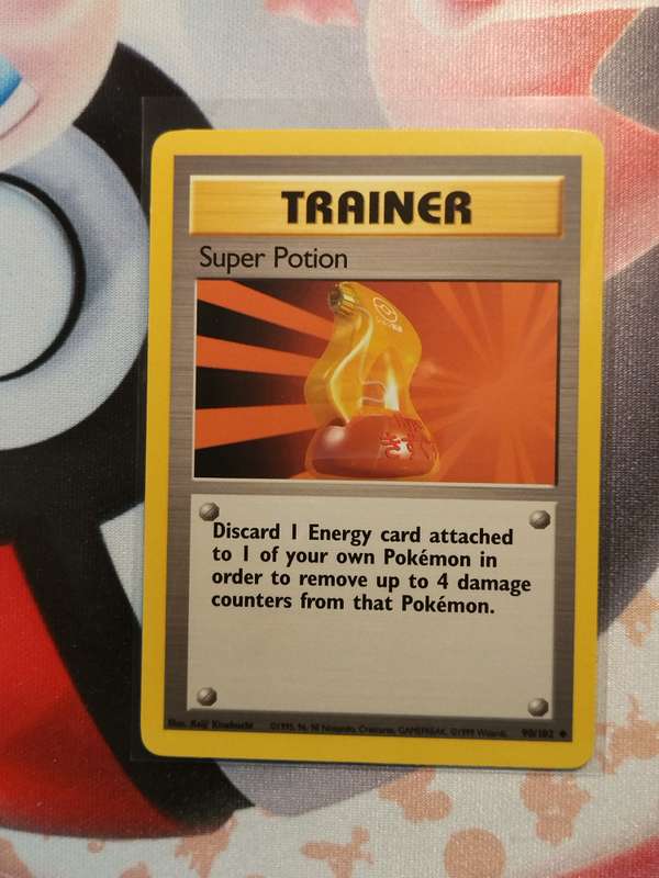 Pokemon Trading Card Game -  Super Potion #90 Pokemon Base Set  (1)
