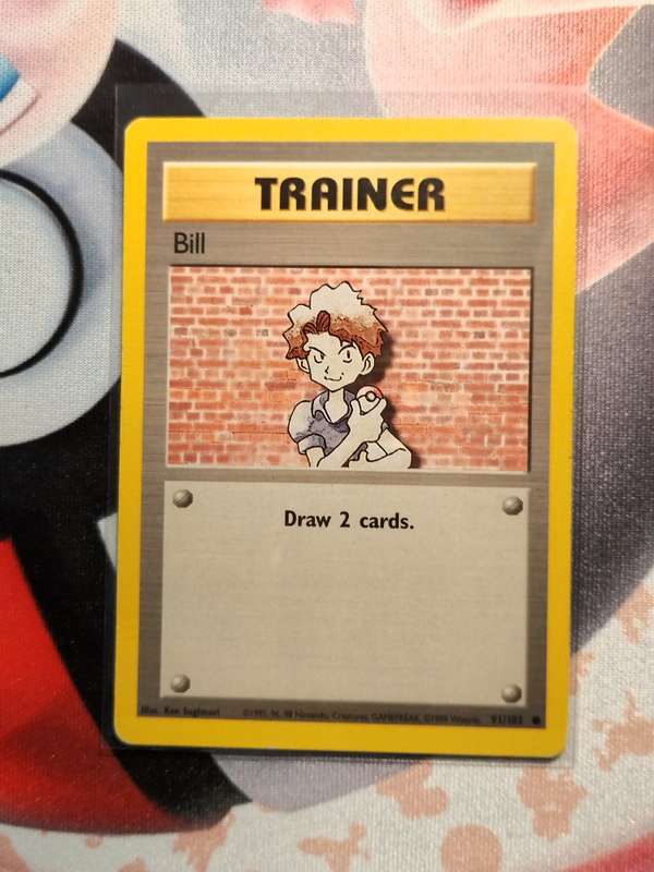 Pokemon Trading Card Game - Bill #91 Pokemon Base Set (2)