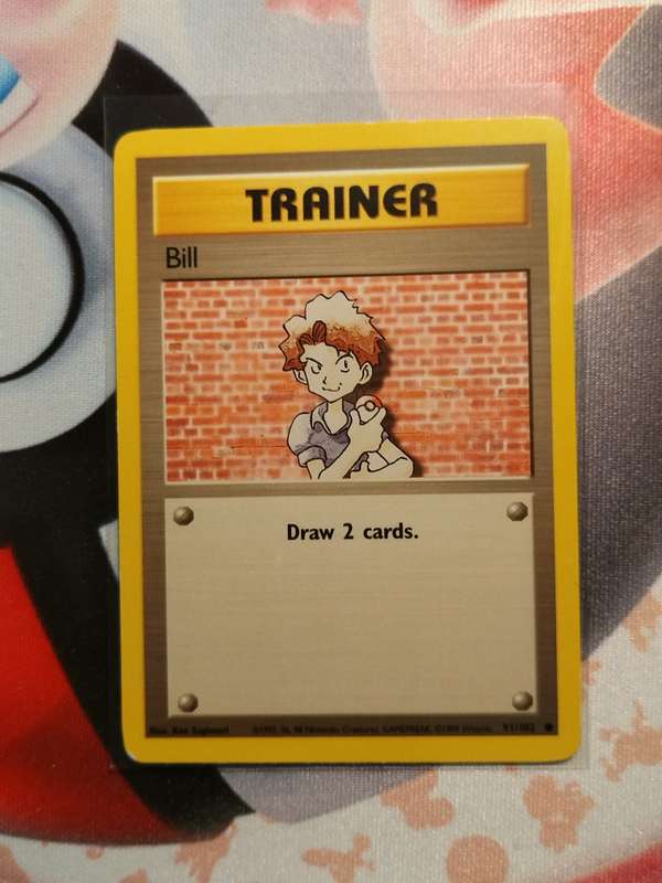 Pokemon Trading Card Game - Bill #91 Pokemon Base Set (1)