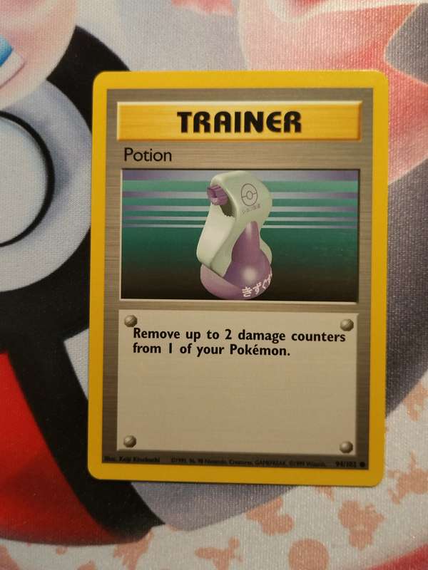 Pokemon Trading Card Game -  Potion #94 Pokemon Base Set (11)