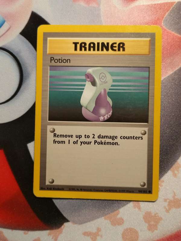 Pokemon Trading Card Game -  Potion #94 Pokemon Base Set (10)